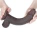 Фалоімітатор - Sliding-Skin Dual Layer Dong 9" Black