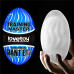 Мастурбатор Training Master Giant Egg блакитний Мастурбатор Training Master Giant Egg блакитний