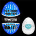 Мастурбатор Training Master Giant Egg блакитний Мастурбатор Training Master Giant Egg блакитний