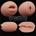 Мастурбатор - Slider Double-Ended Masturbator Mouth and Vagina Flesh