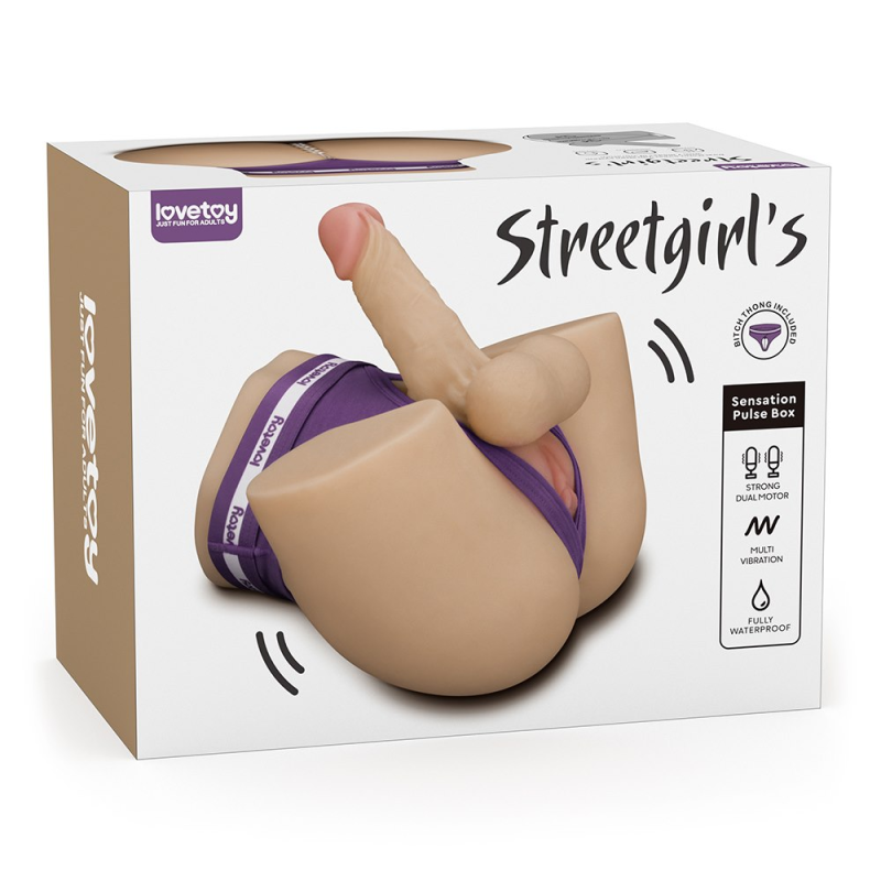 Мастурбатор - Streetgirl's Dual Motor Sensation Pulse With Dildo