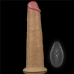 Вібратор реалістичний з ротацією Dual-Layered Silicone Rotator 8" LoveToy тілесний