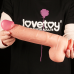 Фалоімітатор - Dual-Layered Silicone Cock 12" Flesh #1