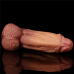 Фалоімітатор - Dual-Layered Silicone Cock 10" Brown