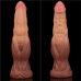 Реалістичний фалоімітатор Dual-Layered Silicone коричневий 24.5см Реалістичний фалоімітатор Dual-Layered Silicone коричневий 24.5см