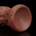 Реалістичний фалоімітатор Dual-Layered Silicone коричневий 24.5см Реалістичний фалоімітатор Dual-Layered Silicone коричневий 24.5см