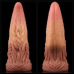 Фалоімітатор Dual-Layered Silicone Tongue коричневий Фалоімітатор Dual-Layered Silicone Tongue коричневий