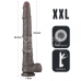 Фалоімітатор Dual Layered Bendable XXL 16 дюймів чорний LoveToy Фалоімітатор Dual Layered Bendable XXL 16 дюймів чорний LoveToy