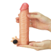 Вібронасадка на член - Revolutionary Silicone Nature Extender Add 1.5" Flesh Вібронасадка на член - Revolutionary Silicone Nature Extender Add 1.5" Flesh