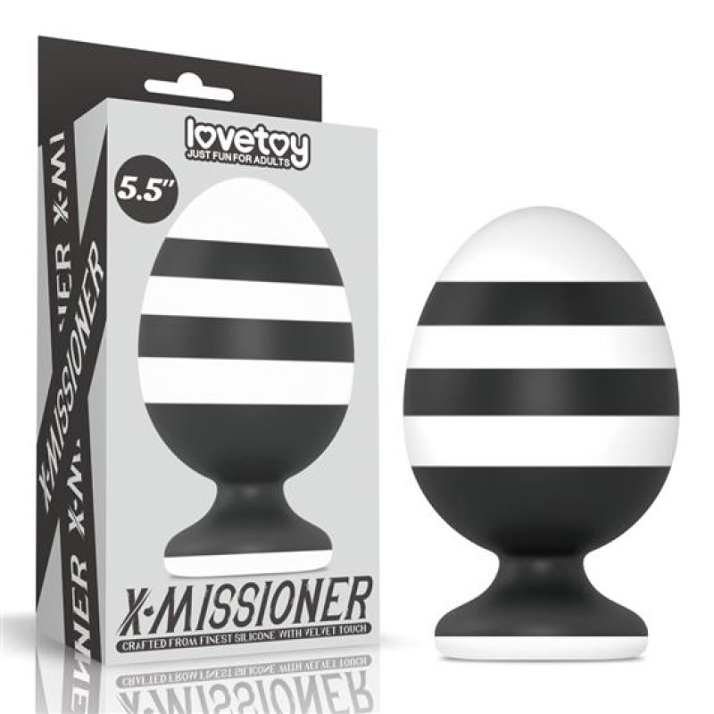 Анальна пробка - X-Missioner Butt Plug 5.5"