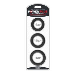 Ерекційні кільця Power Plus Soft Silicone Snug Ring Black Ерекційні кільця Power Plus Soft Silicone Snug Ring Black