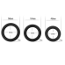 Ерекційні кільця Power Plus Soft Silicone Snug Ring Black Ерекційні кільця Power Plus Soft Silicone Snug Ring Black
