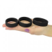 Ерекційні кільця Power Plus Soft Silicone Pro Ring чорні Ерекційні кільця Power Plus Soft Silicone Pro Ring чорні