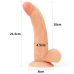 Страпон Ingen Easy Strap-On Set тілесний 21.5 см