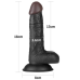 Страпон Easy Strap-On Set чорний 18см LoveToy Страпон Easy Strap-On Set чорний 18см LoveToy