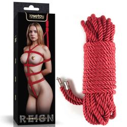 Мотузка - Rebellion Reign Red Bondage Rope, 10 м Мотузка - Rebellion Reign Red Bondage Rope, 10 м
