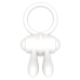 Ерекційне кільце - Power Clit Cockring Rabbit White Ерекційне кільце - Power Clit Cockring Rabbit White