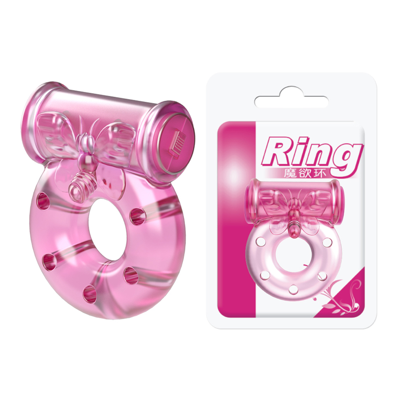 Ерекційне кільце Vibro Ring рожеве Ерекційне кільце Vibro Ring рожеве