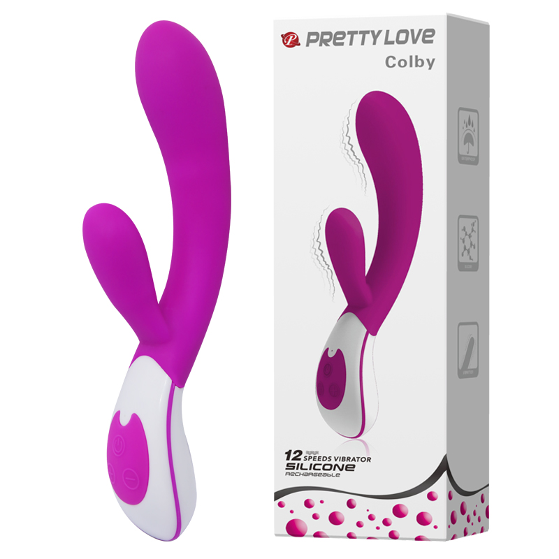 Вібратор Pretty Love Colby фіолетовий