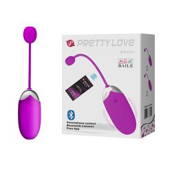 Віброяйце Pretty Love Abner фіолетове з додатком
