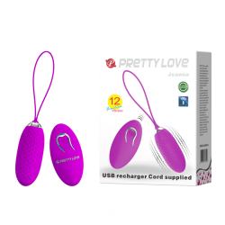 Віброяйце - Pretty Love Joannna Vibrating Egg Purple Віброяйце - Pretty Love Joannna Vibrating Egg Purple