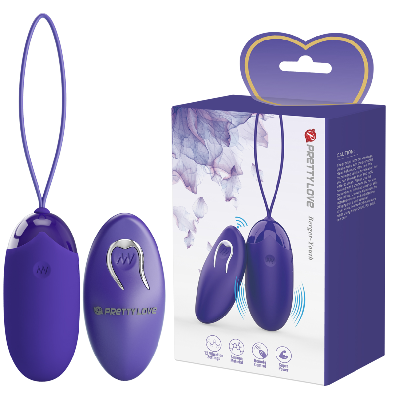 Віброяйце - Pretty Love Berger-Youth Wireless Egg Blue