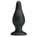 Анальна пробка - Pretty Love Sturdy Silicone Anal Plug Black