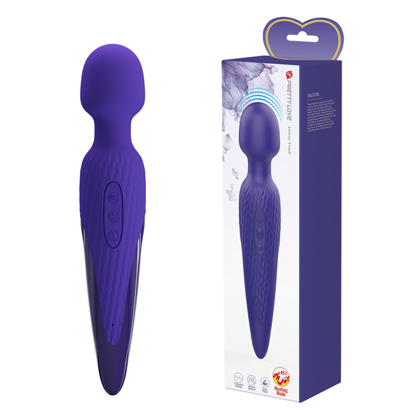 Вібромасажер - Pretty Love Antony Heat Massager Blue