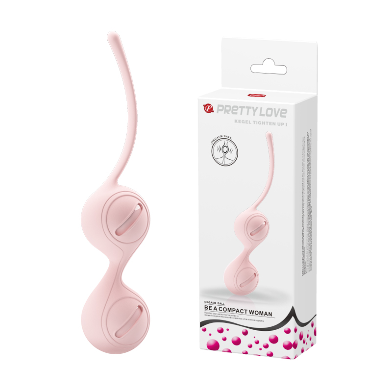 Вагінальні кульки Pretty Love Kegel Tighten Up I рожеві Вагінальні кульки Pretty Love Kegel Tighten Up I рожеві