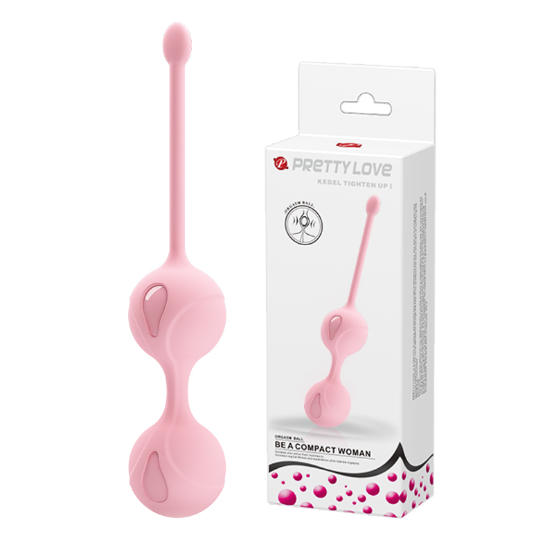 Вагінальні кульки Pretty Love Kegel Tighten Up I рожеві Вагінальні кульки Pretty Love Kegel Tighten Up I рожеві