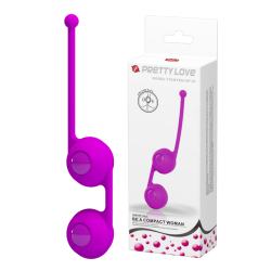 Вагінальні кульки Pretty Love Kegel Tighten Up III Purple