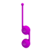 Вагінальні кульки Pretty Love Kegel Tighten Up III Purple