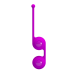 Вагінальні кульки Pretty Love Kegel Tighten Up III Purple
