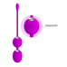Вагінальні віброкульки - Pretty Love Willie Vibrating Kegel Balls Purple