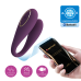 Вібратор - Pretty Love August Stimulator Dark Purple (App)