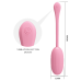 Віброяйце - Pretty Love Doreen Electric Shock Egg Light Pink (App)
