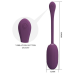 Віброяйце - Pretty Love Doreen Electric Shock Egg Purple (App)
