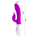 Вібратор - Pretty Love Peter Vibrator Purple