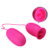 Кліторальний стимулятор з віброяйцем - Pretty Love Daisy Licking Vibrator Pink