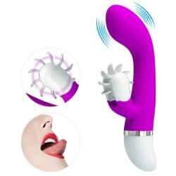 Вібратор - Pretty Love Sheila Rolling Vibrator Purple