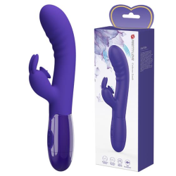 Вібратор - Pretty Love Cerberus Licking Vibrator Blue Вібратор - Pretty Love Cerberus Licking Vibrator Blue