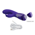 Вібратор - Pretty Love Cerberus Licking Vibrator Blue