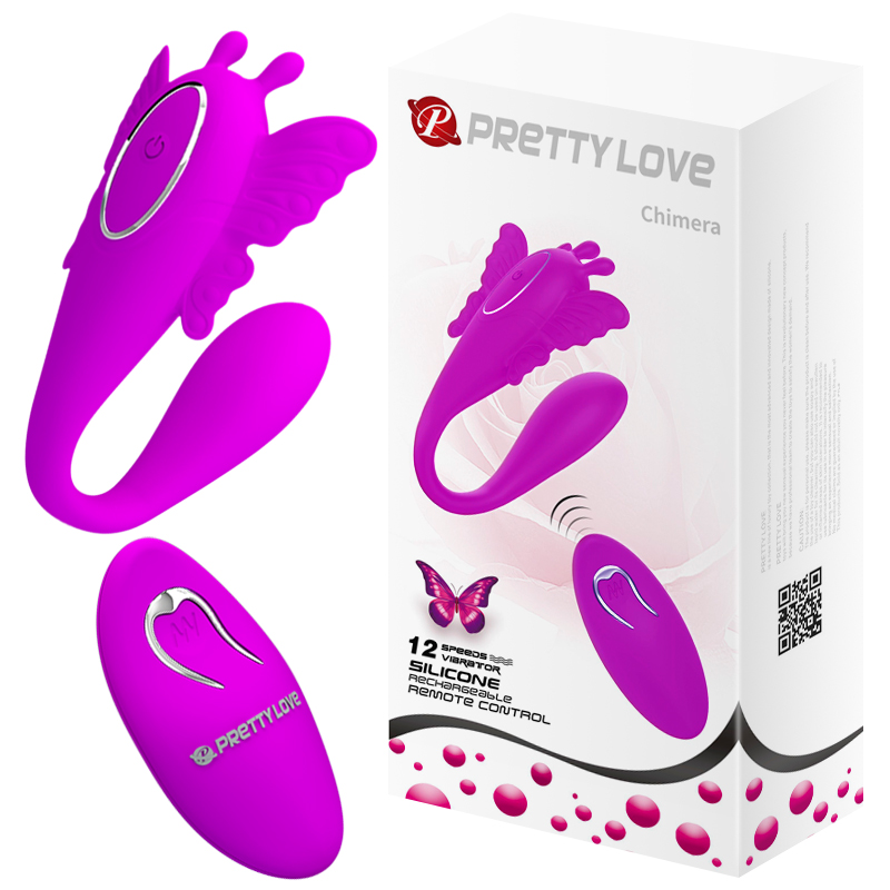 Вібратор - Pretty Love Chimera Stimulator Purple