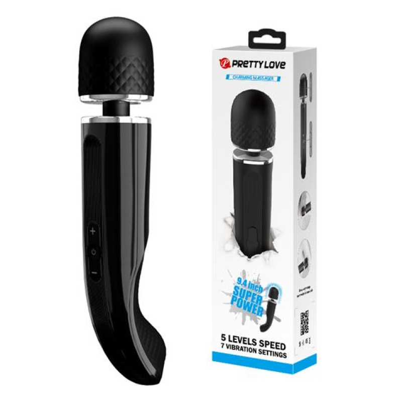 Вібромасажер - Pretty Love Charming Massager Black