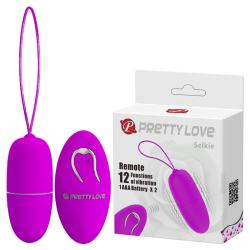 Віброве яйце Pretty Love Selkie фіолетове