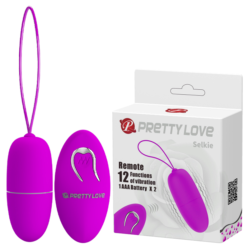 Віброве яйце Pretty Love Selkie фіолетове Віброве яйце Pretty Love Selkie фіолетове