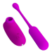 Віброяйце з кліторальним стимулятором - Pretty Love Curupira Multifunctional 2 in 1 Purple