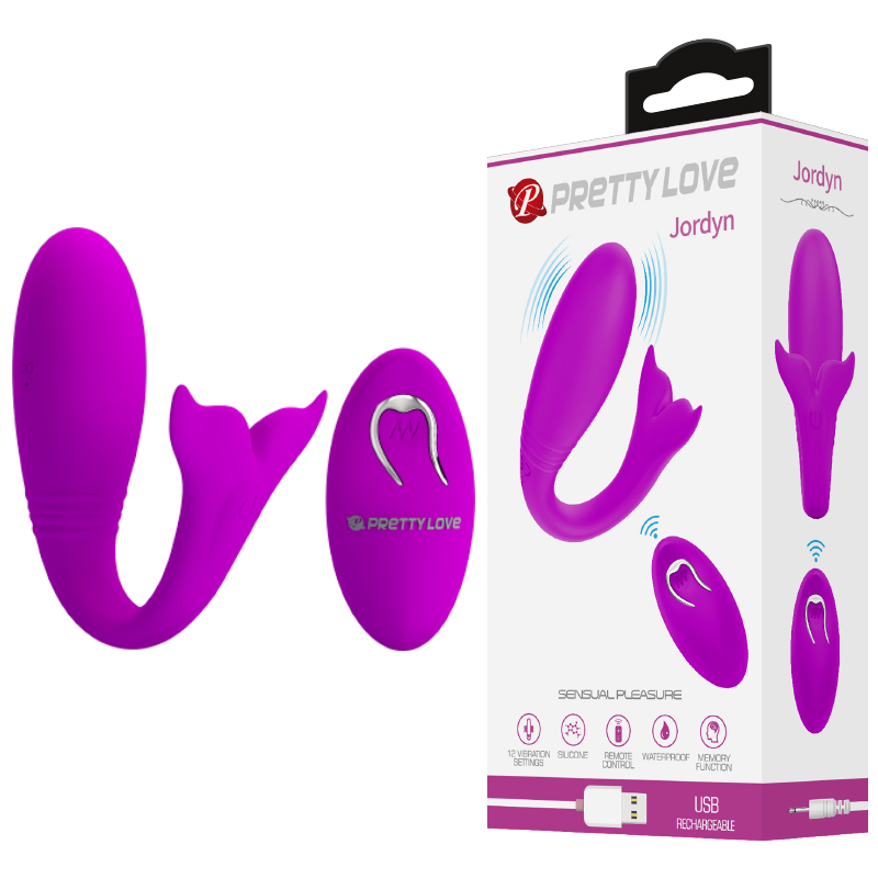 Вібратор - Pretty Love Jordyn Stimulator Purple