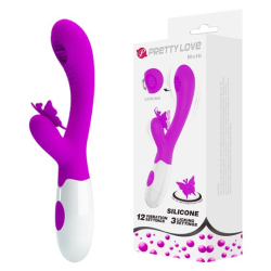 Вібратор - Pretty Love Moth Clitoris Vibrator Purple Вібратор - Pretty Love Moth Clitoris Vibrator Purple
