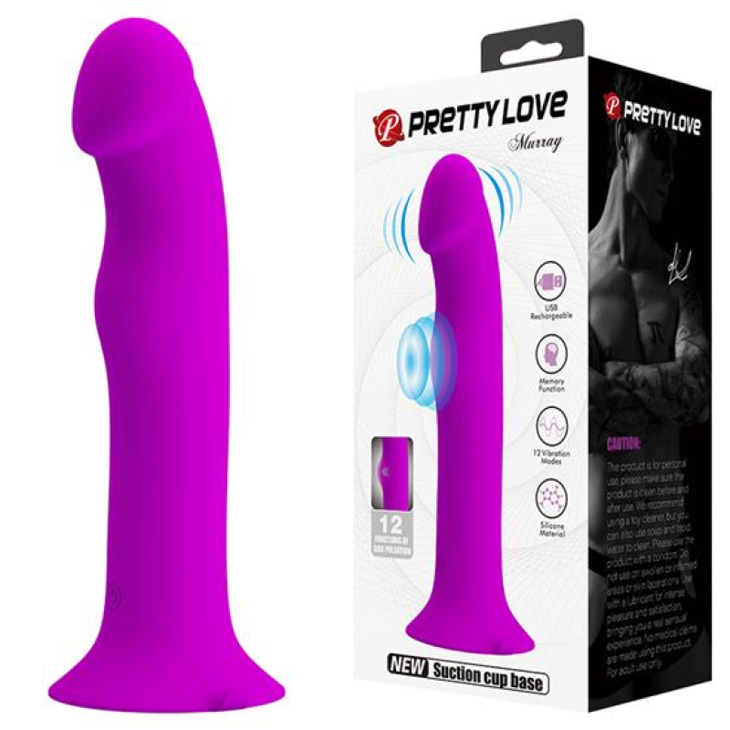 Вібратор - Pretty Love Murray Vibrator Purple